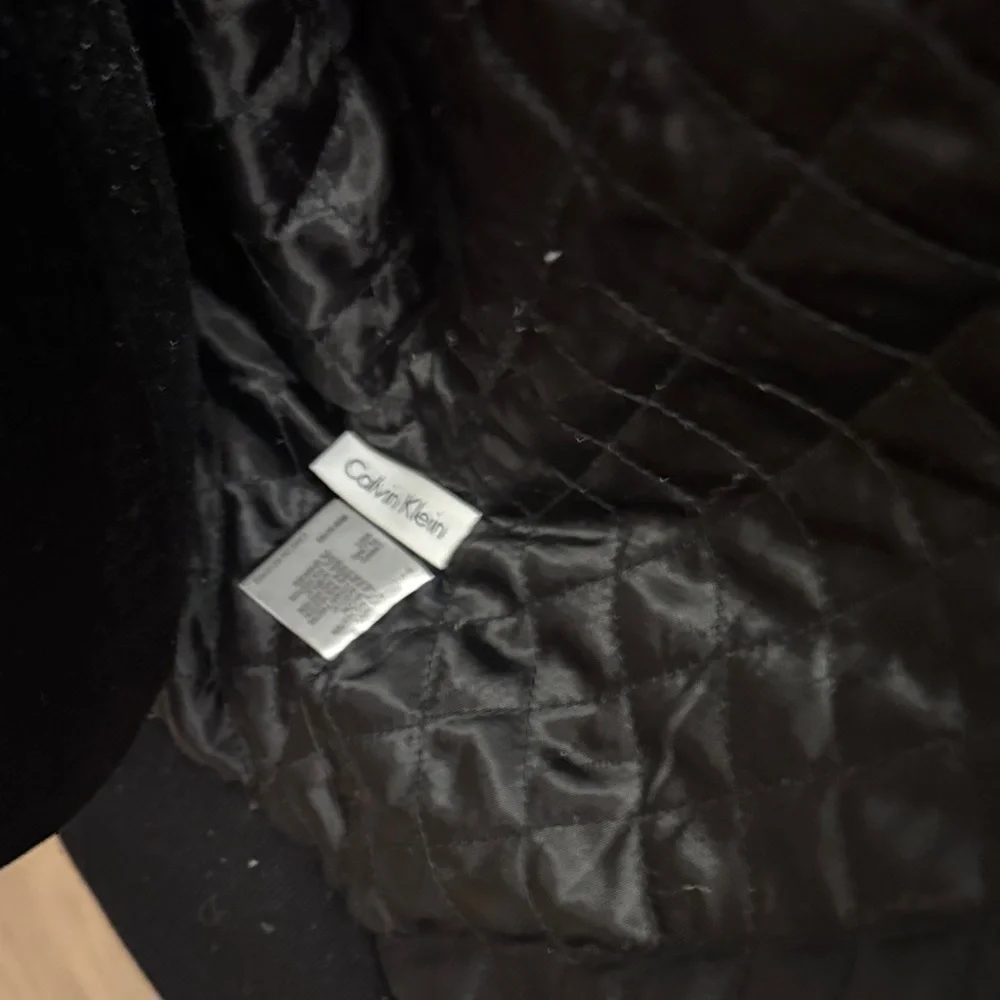 Calvin Klein Men's Black Windbreaker Jacket